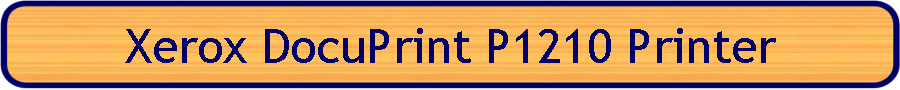 Xerox DocuPrint P1210 Printer